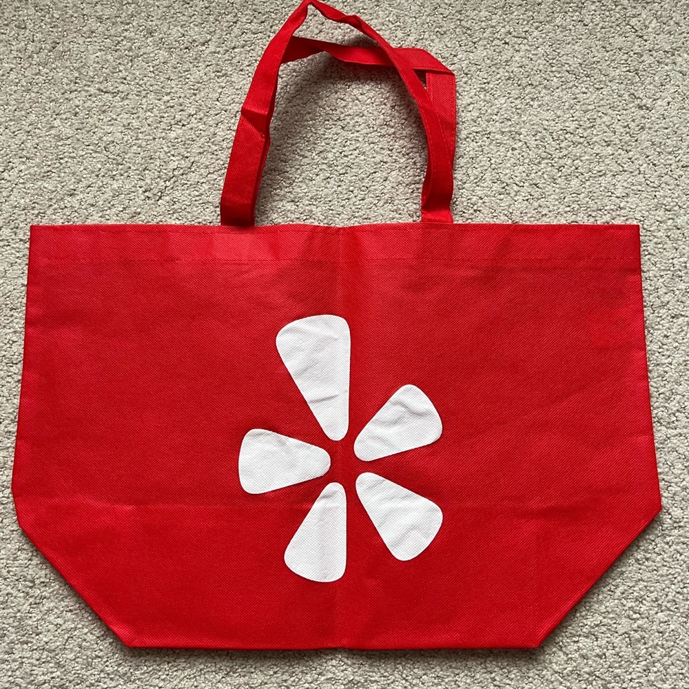 Yelp Tote Bag by Polyster 19.5in x 13in